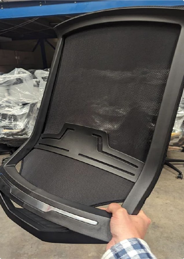 Fauteuil démonté